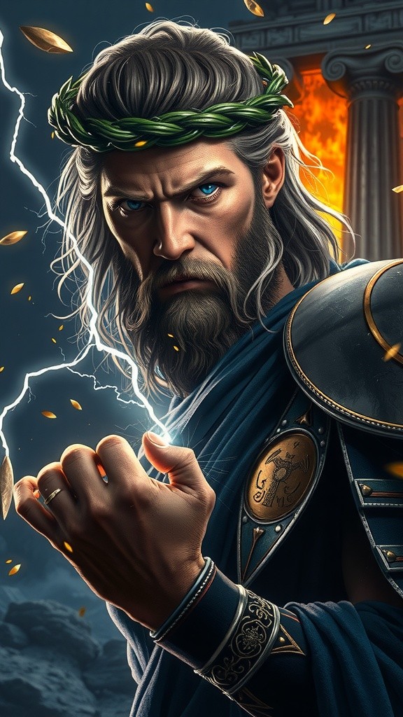 Echoes of Zeus: The Lightning Carved God