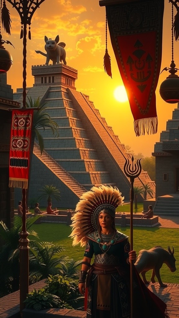 Majestic Warriors of the Ancient Sun Kingdom