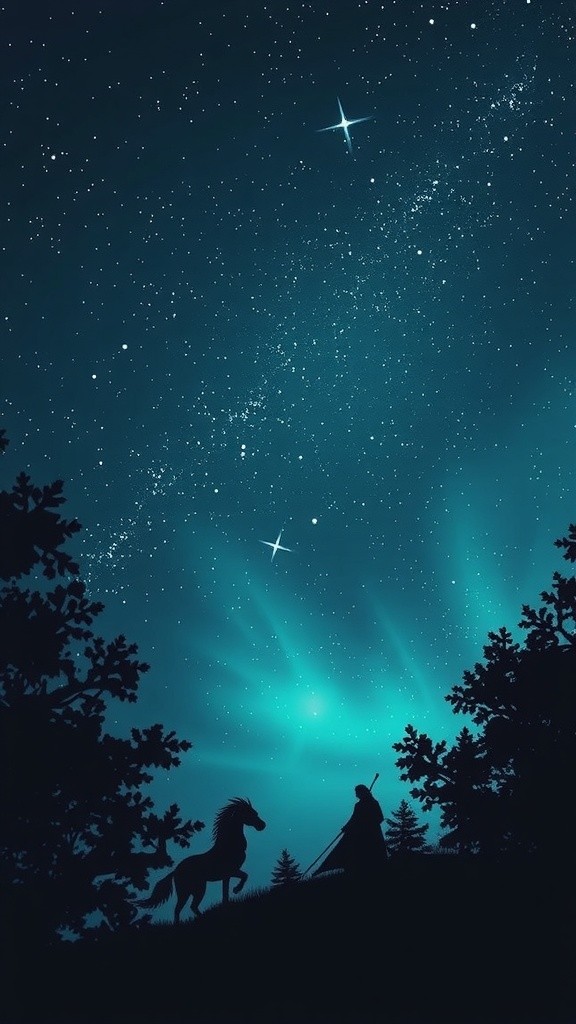 Beneath a Starlit Sky