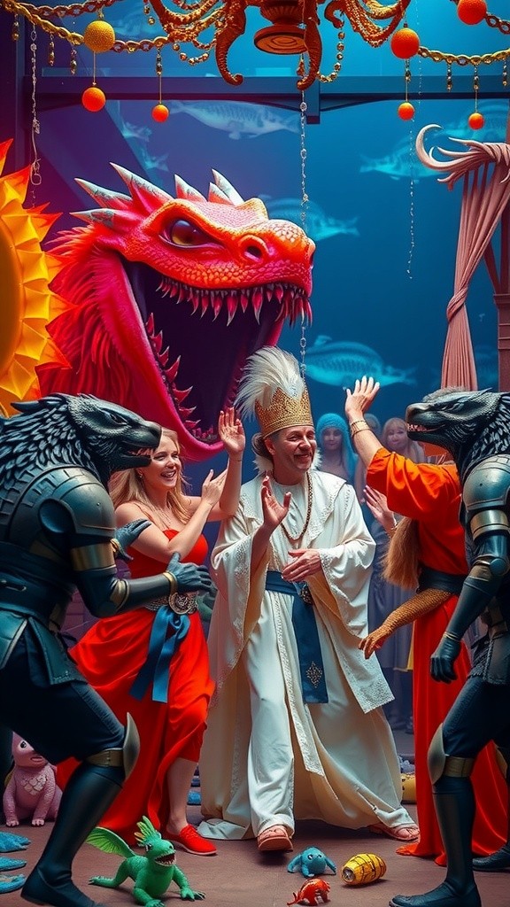 Katak Liburan di Pesta Hewan Laut!