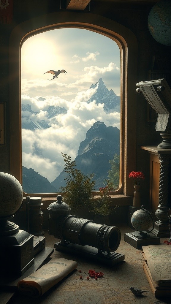 Elara and the Whispering Peaks: A Cartographer's Quest