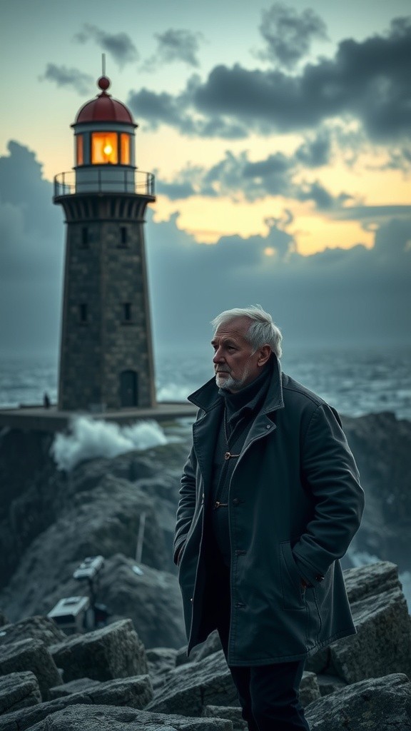 The Compass of Laughter: A Lighthouse Mystery