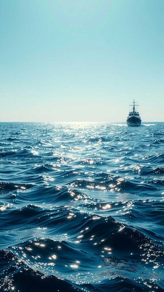 Deep Dark Ocean Creature