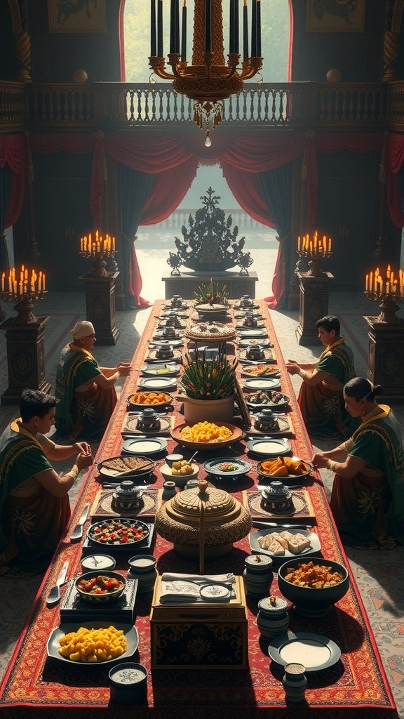 Hidangan Upacara Bangsawan Jawa: Keindahan Tumpeng dan Lauk Pauk