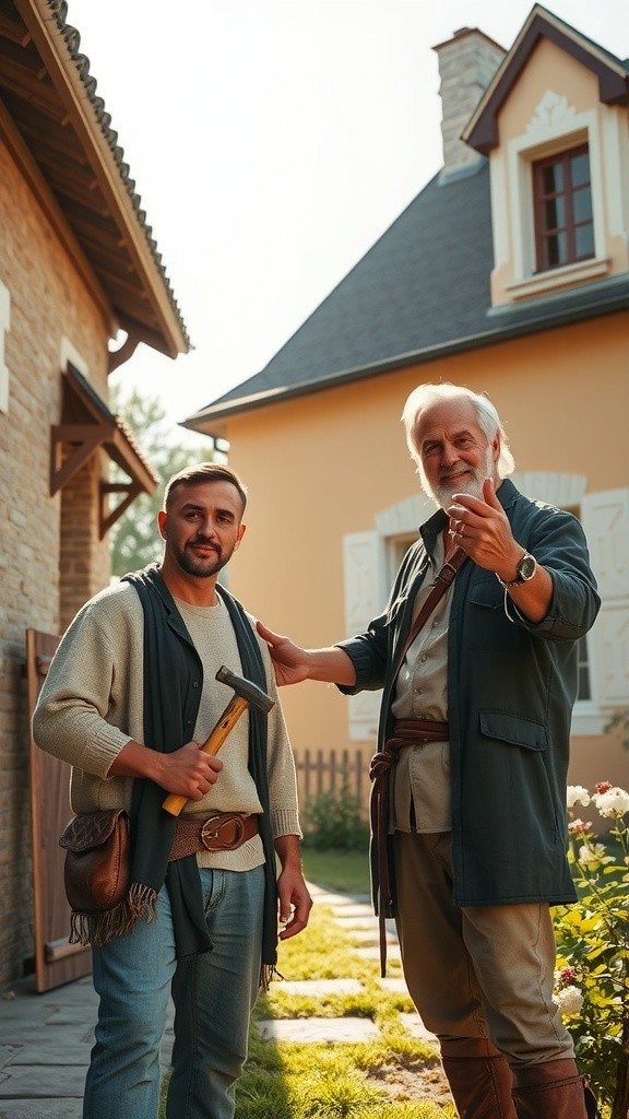 From Helping a Neighbor to Receiving a House