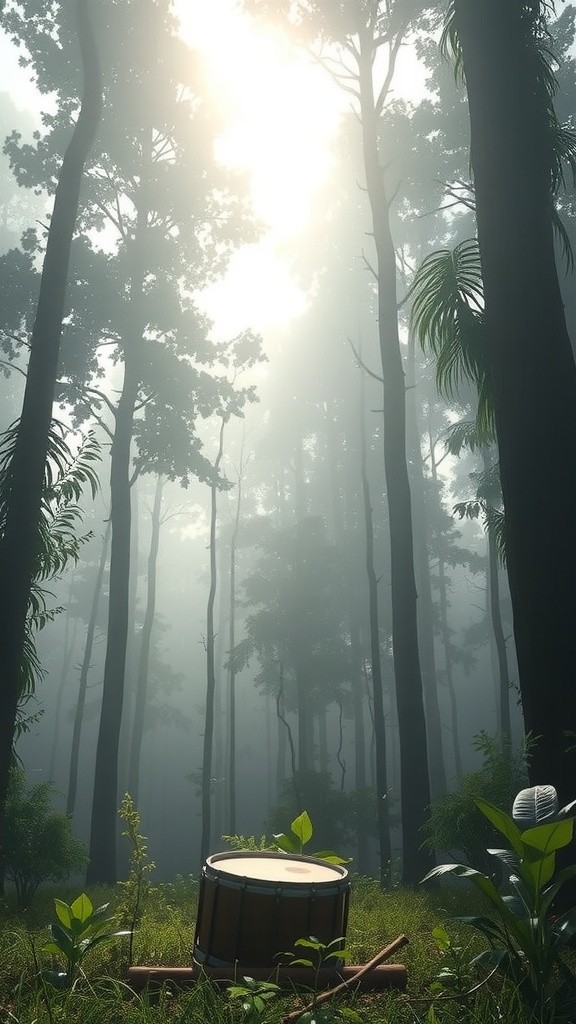 The Drum of the Forest: Bila's Magical Encounter