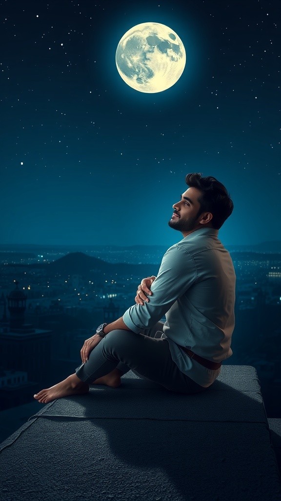 चाँद का छुपा हुआ बटन: निःस्वार्थता की कहानी