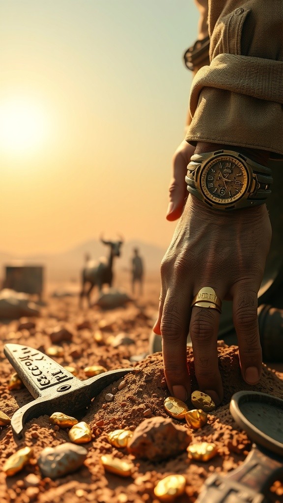 The Quest for Gold in the Afterlife