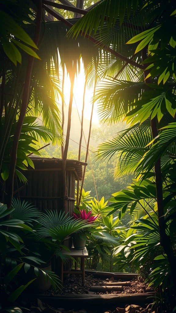 Keharmonisan Alam dan Waktu di Pondok Bambu