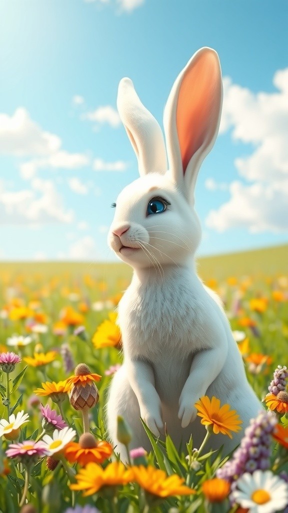 The Adventures of Clover: A Fluffy White Rabbit