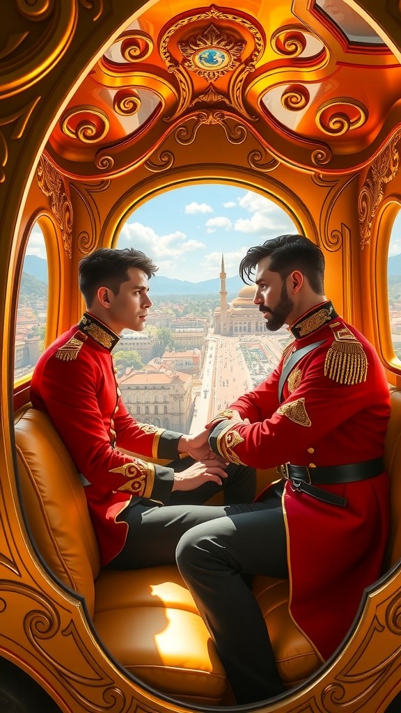 L'Arrivée au Palais Royal