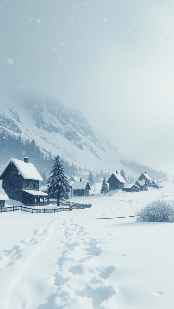 The Lost Crocodile in Winter Wonderland