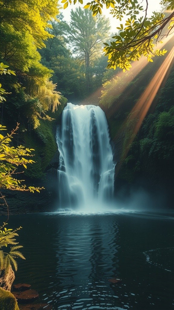 Soul Mates at Waterfalls