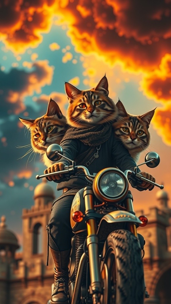 Mimpi Gila: Kucing Tiga Kepala dan Donat Bicara!