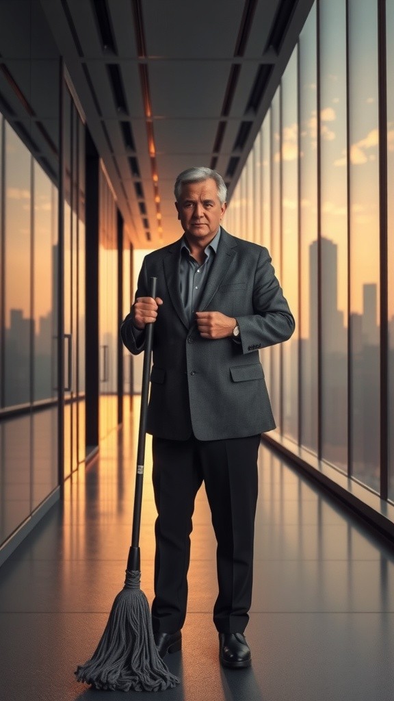 The Unsung Hero: The Janitor Who Saved the Company
