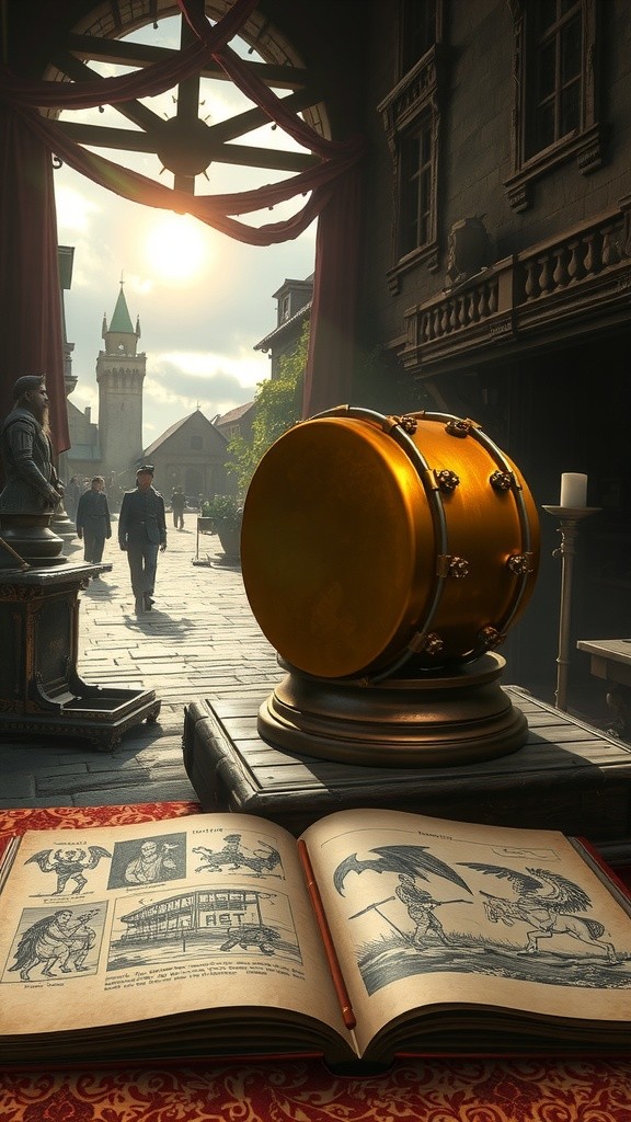 The Stubborn Tortoise and the Golden Drum