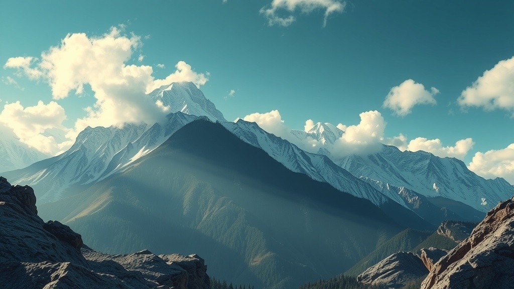 Divine Presence: Lord Shiva in the Himalayan Snow