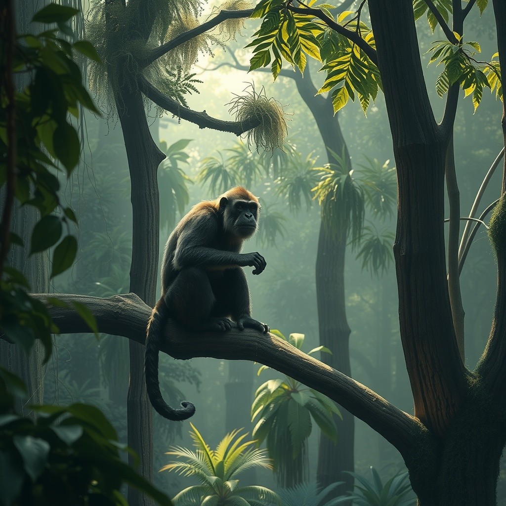 गांधी बंदर और उसका आम का पेड़