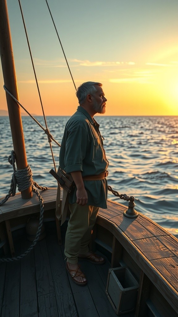 The Struggle at Sea: Santiago's Tale