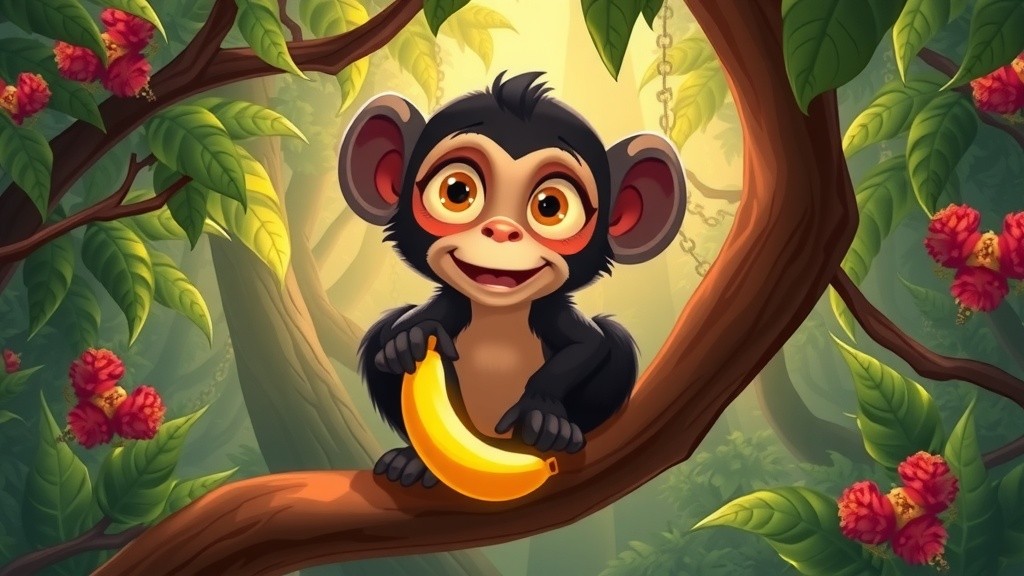 चतुर बंदर और जादुई केला