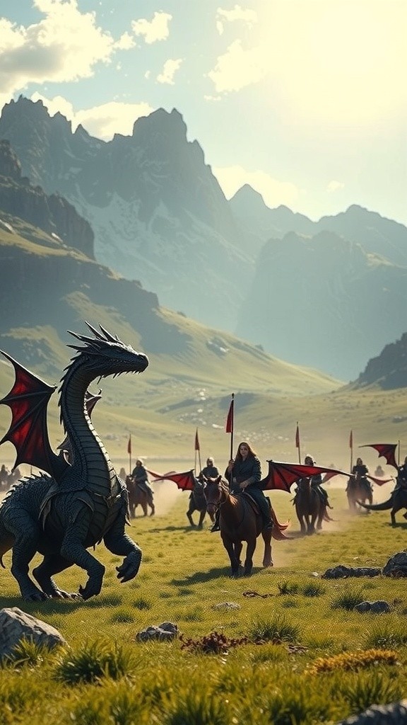 Hearts in Flight: A Dragon Rider's Love