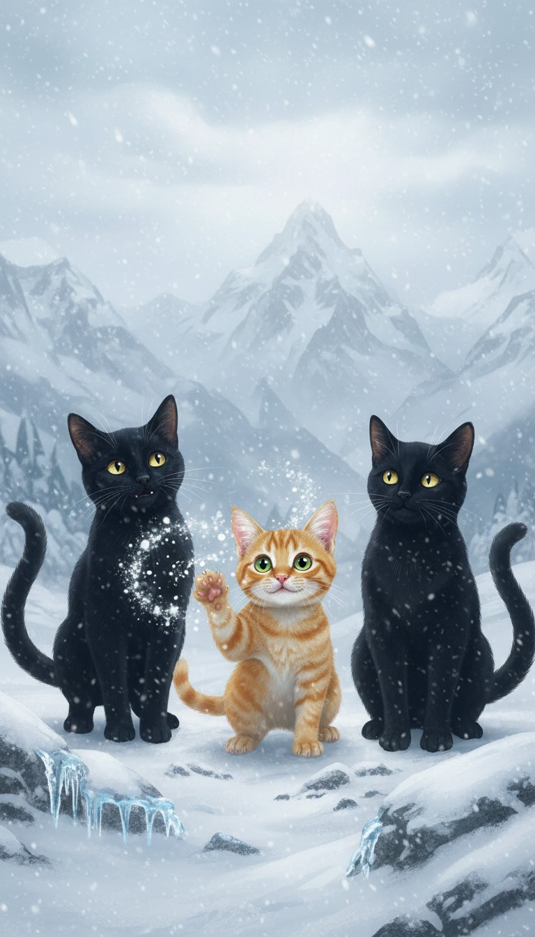 Journey Through the Storm: A Feline Odyssey