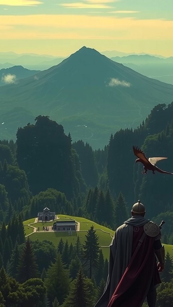 Legenda Gunung Semeru: Dari Amarah Menjadi Penjaga Alam