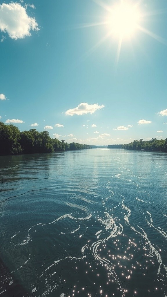 Elephant in a Cup on a River Ride