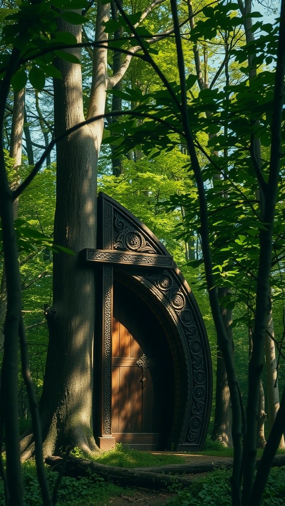 जादुई जंगल का रहस्य दरवाज़ा