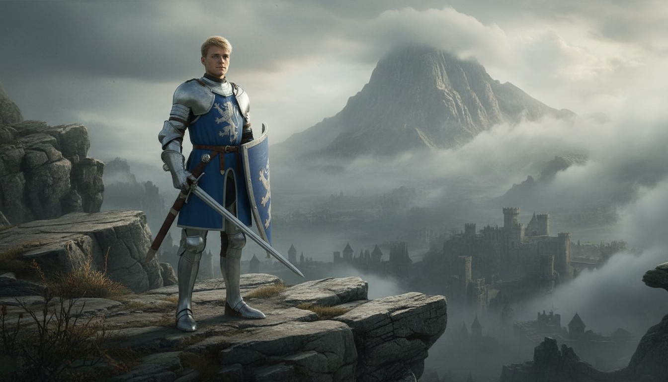 Clash of Dragon and Knight