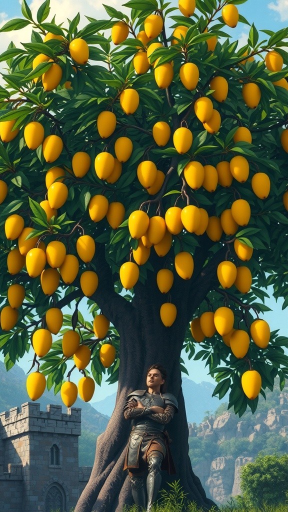 मोनू और जादुई आम का पेड़