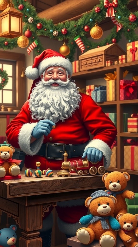 Mensaje Navideño de Santa Claus para Marion y Mathias