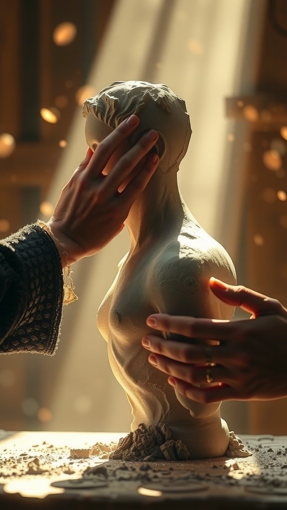 The Creation of Prophet Adam (A.S.) in Heavenly Light