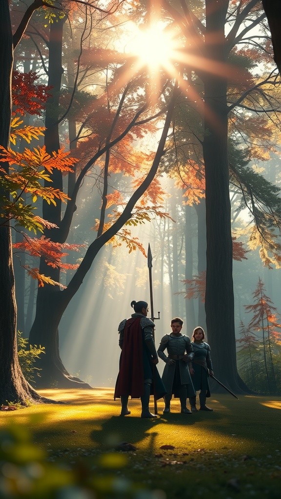 Tiny Heroes of the Magical Forest