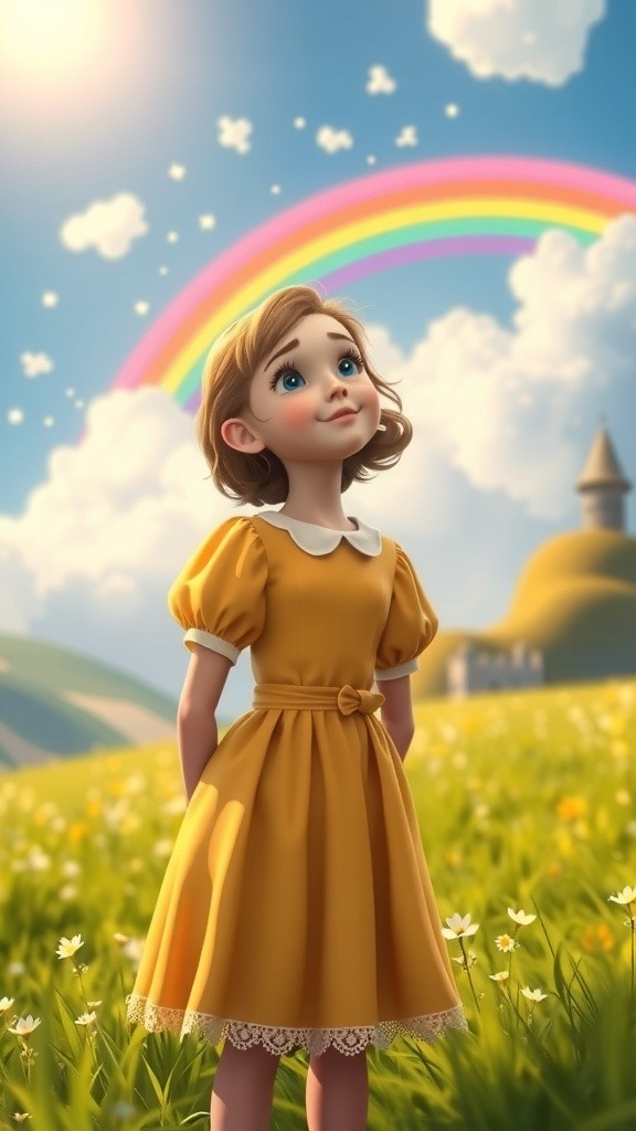 Petualangan Rara dan Burung Pelangi