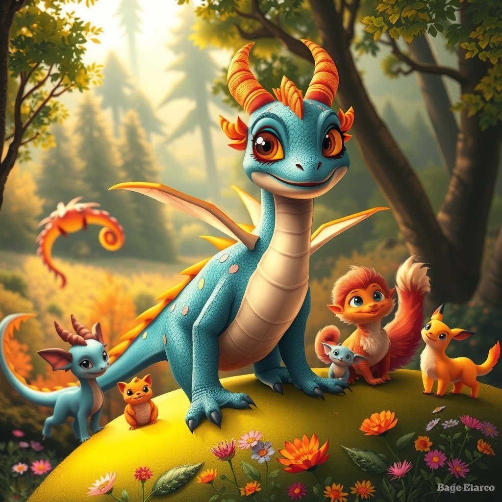 Meet Draco: A Magical Dragon Adventure!