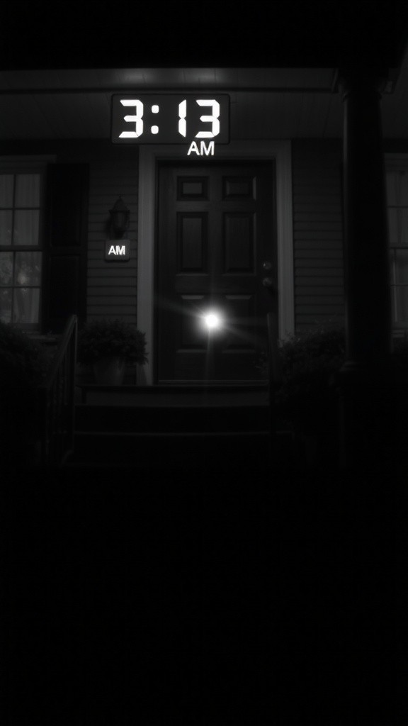 Midnight Apparition: The Girl on the Stairs