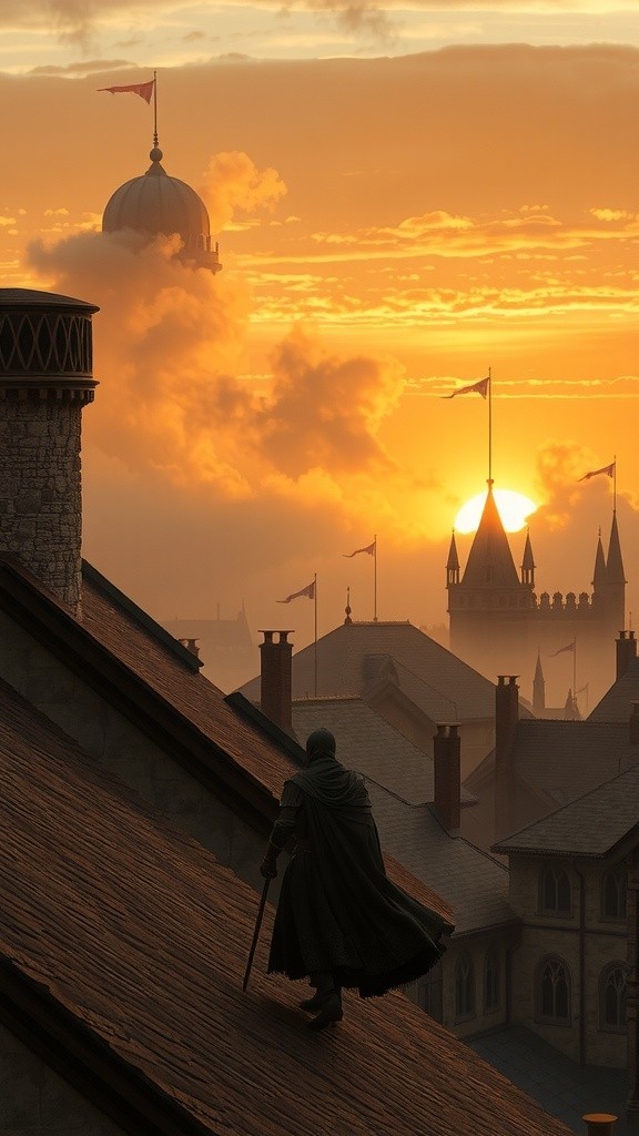 Whispers of Dawn: The Princess's Vigil