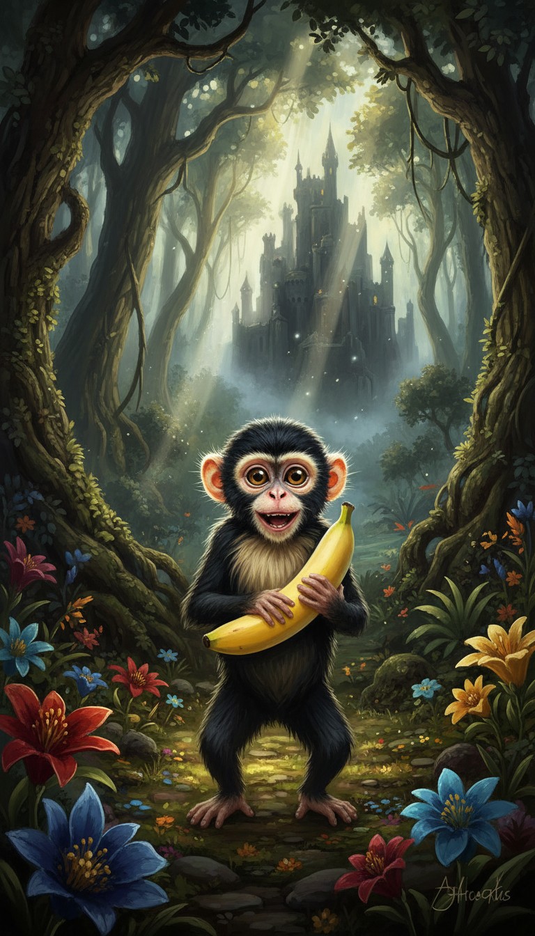 The Monkey and the Banana Helmet!