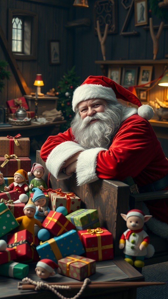 A Magical Christmas Adventure with Santa and Pip