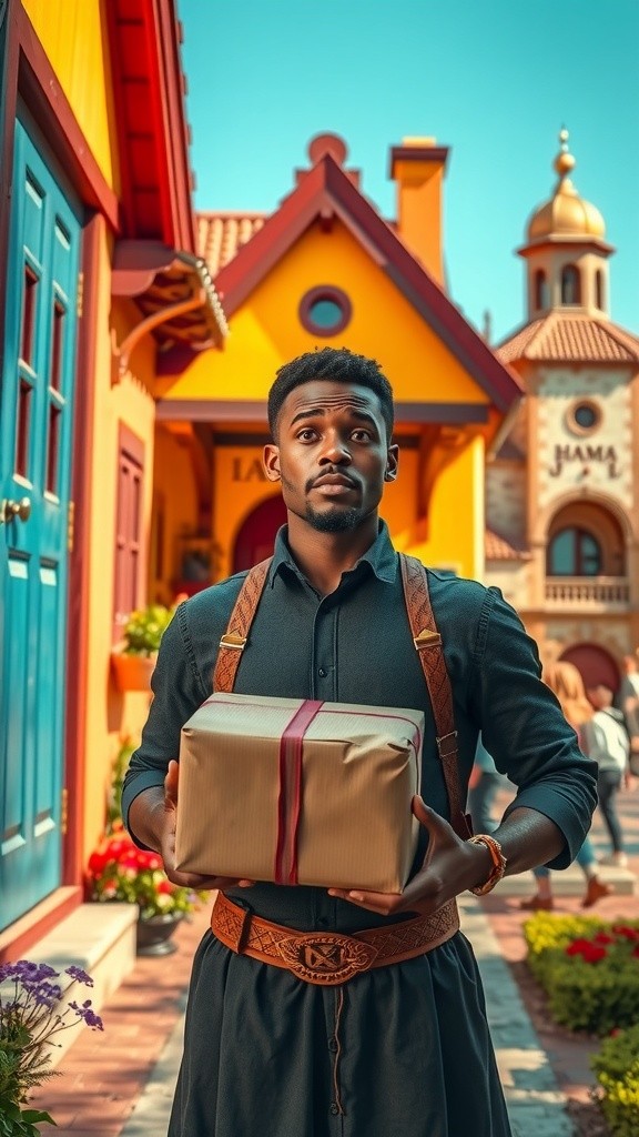 Kurir Paket ke Dimensi Salah!