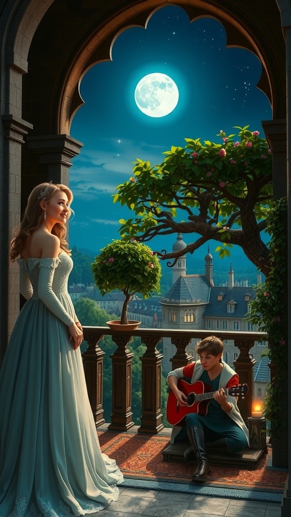 Star-Crossed Hearts: A Tale of Forbidden Love