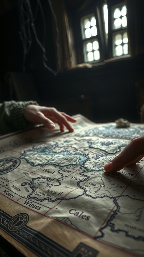 سر الخريطة الهامسة