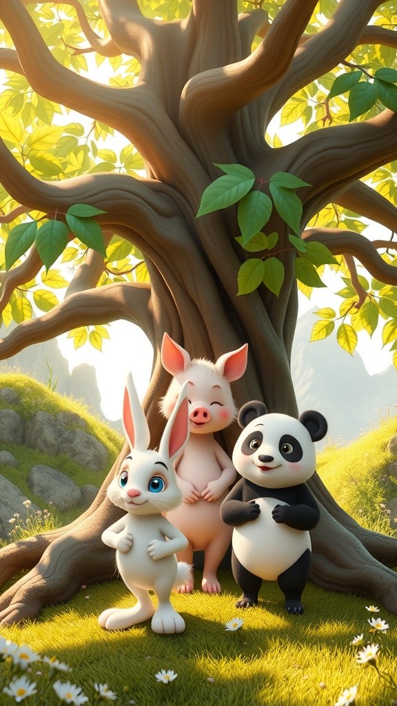 The Magic of Friendship in the Enchanted Forest