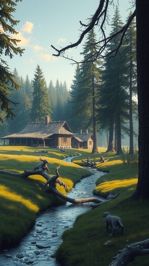 ईमानदार लकड़हारे और जल-परी की कहानी