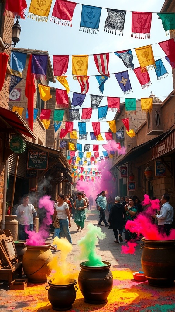 Holi: Colors of Devotion and Triumph