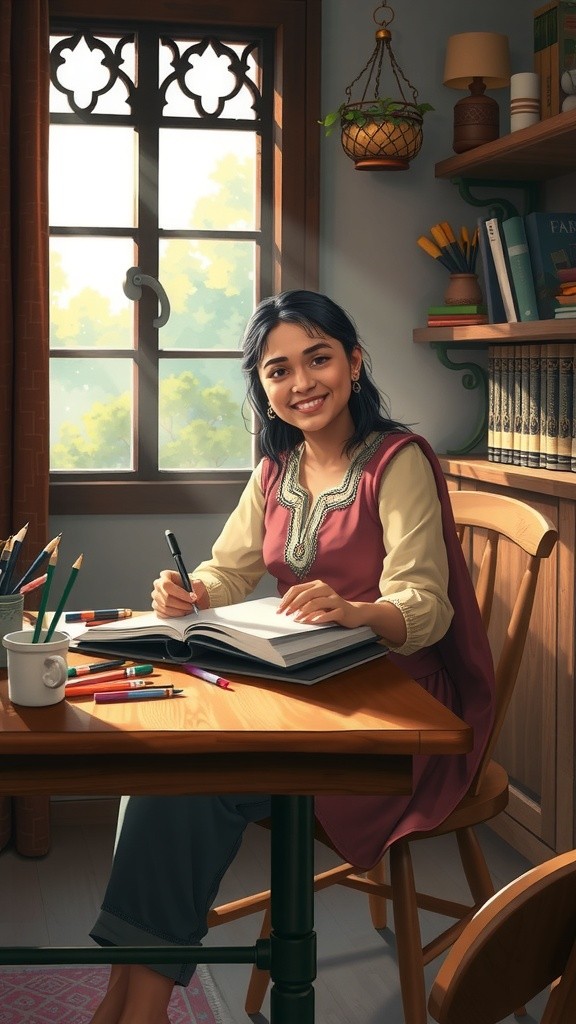 नेहा की जादुई पेंसिल