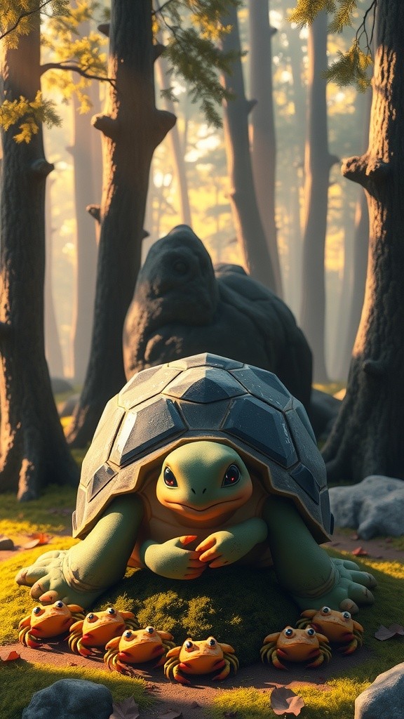 कछुए की जादुई यात्रा
