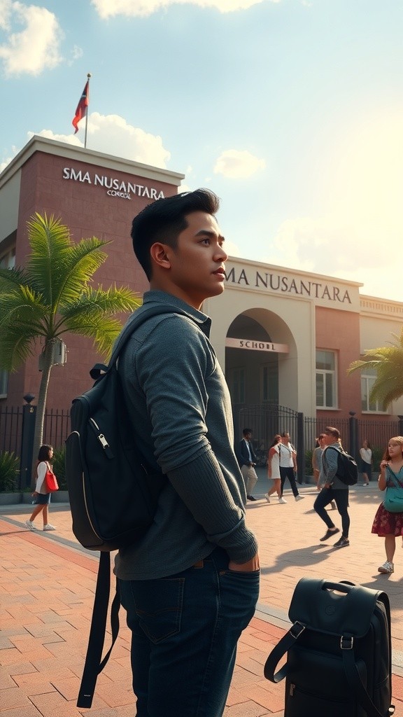 Raka di SMA Nusantara: Awal yang Mencurigakan