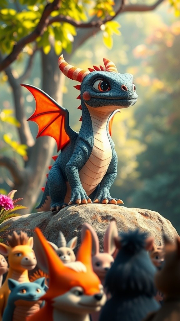 The Fire-Dino Roar: A Hilarious Journey!